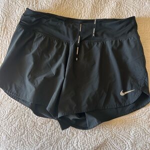Nike Women's Black Running Shorts with Wide Waist Band